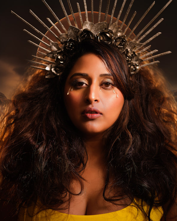 Raja Kumari in Custom Crown by Voyce